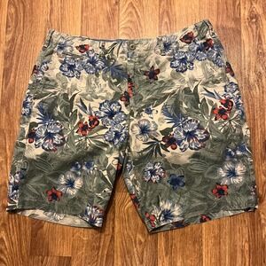 Y2K Gap‎ Shorts Men 38 Floral Tropical Vacation Casual Summer